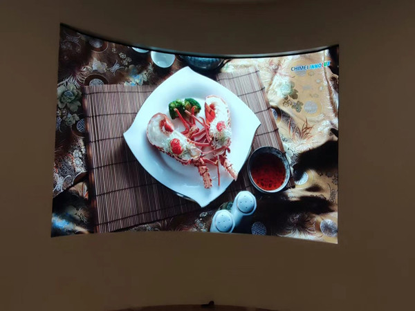 乐山市室内P2.5弧形LED屏